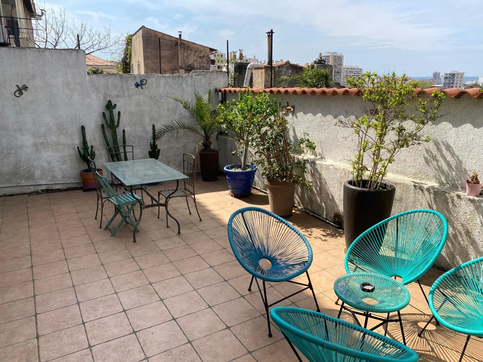 Maison 3 Chambres Gde Terrasse Proche Vieux Port Et Sncf Marseilles Buitenkant foto
